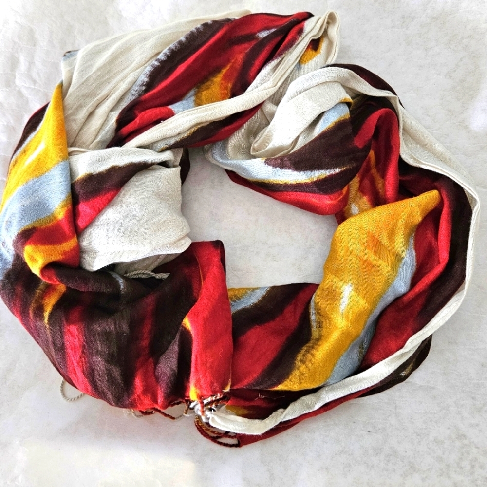 Lucky Brand Western Style Long Scarf
